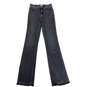 J.Crew Curvy Demi-Boot Jeans 27T Black High-Rise Full-Length Hourglass Fit